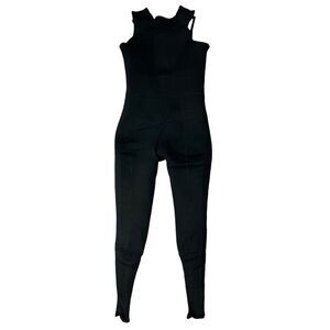 Vintage US Divers Sleeveless Wetsuit Mens L Large Black Surfing Scuba Diving